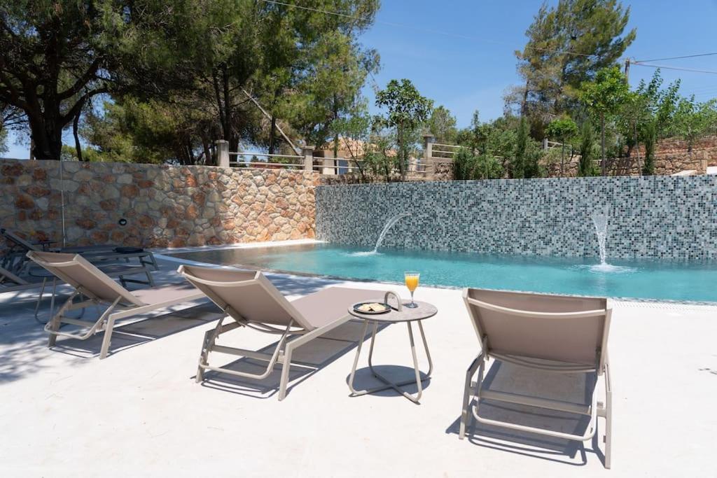 Seashell Luxury Residence - Studio 2 Lixouri Bagian luar foto
