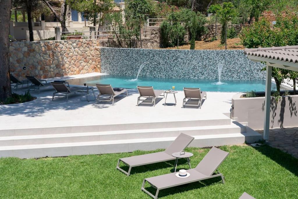 Seashell Luxury Residence - Studio 2 Lixouri Bagian luar foto