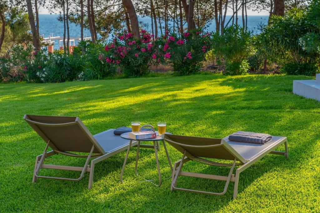 Seashell Luxury Residence - Studio 2 Lixouri Bagian luar foto